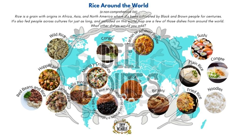 Rice Around the Globe (digital map) – Deep Routes